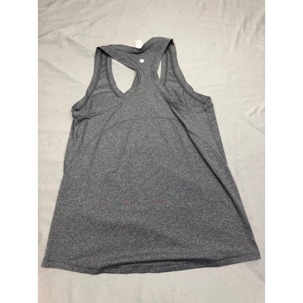 Yogalicious Womens Heather Gray Racerback Activewear Tank Top Size S - Picture 6 of 9